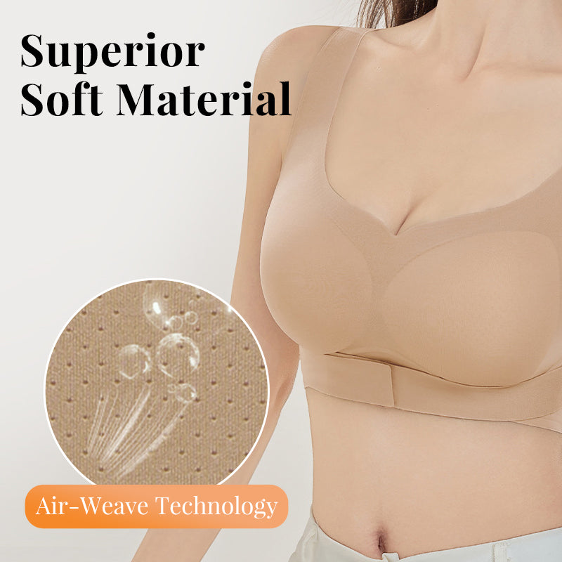 Hestia - Seamless push-up bra with front closure for women