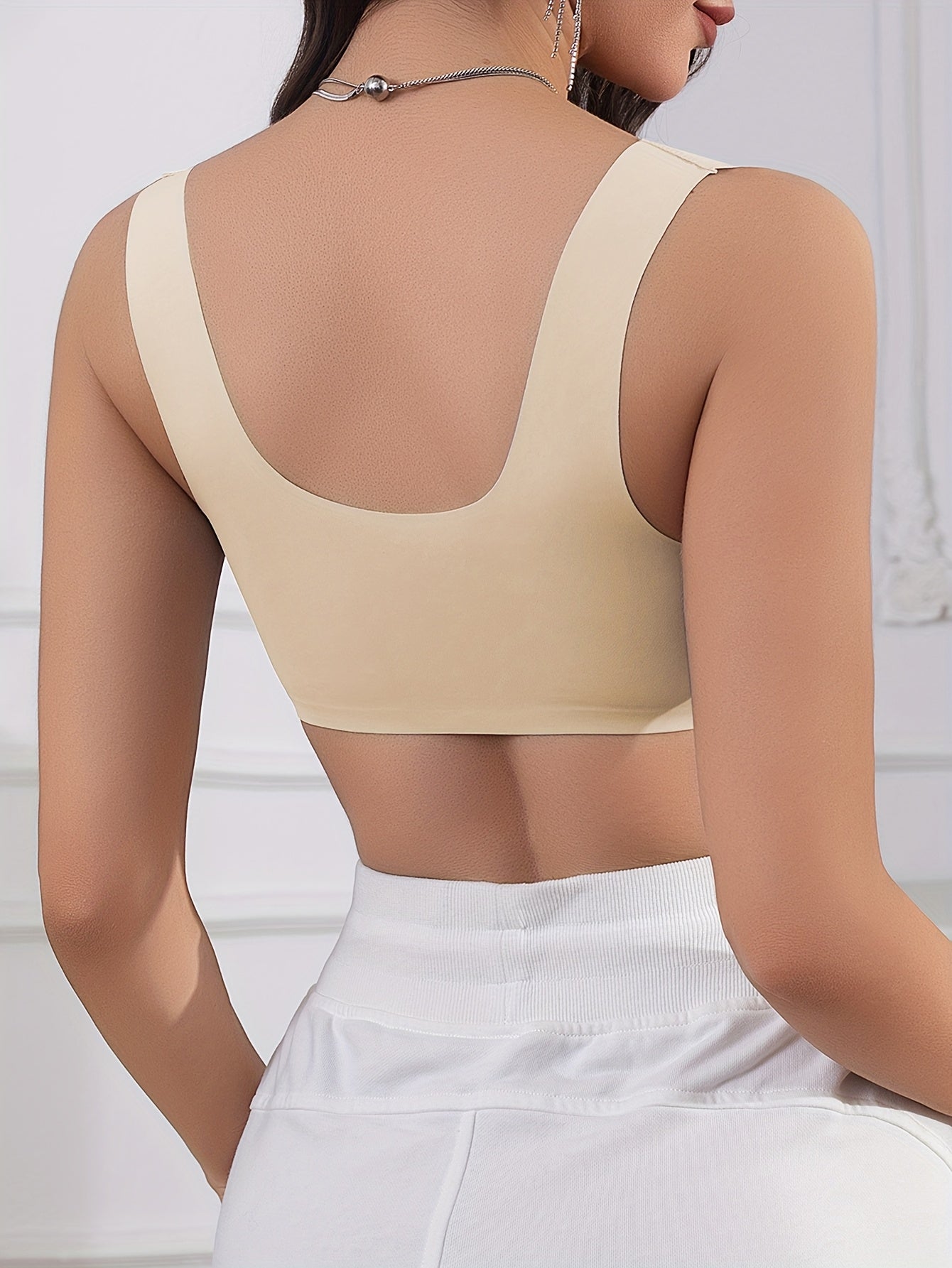 Idalia - Underwired bra with front closure and wide straps
