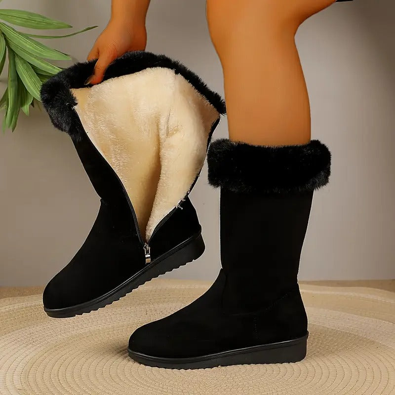 Delioraé - Long and Warm Orthopaedic Boots for Winter