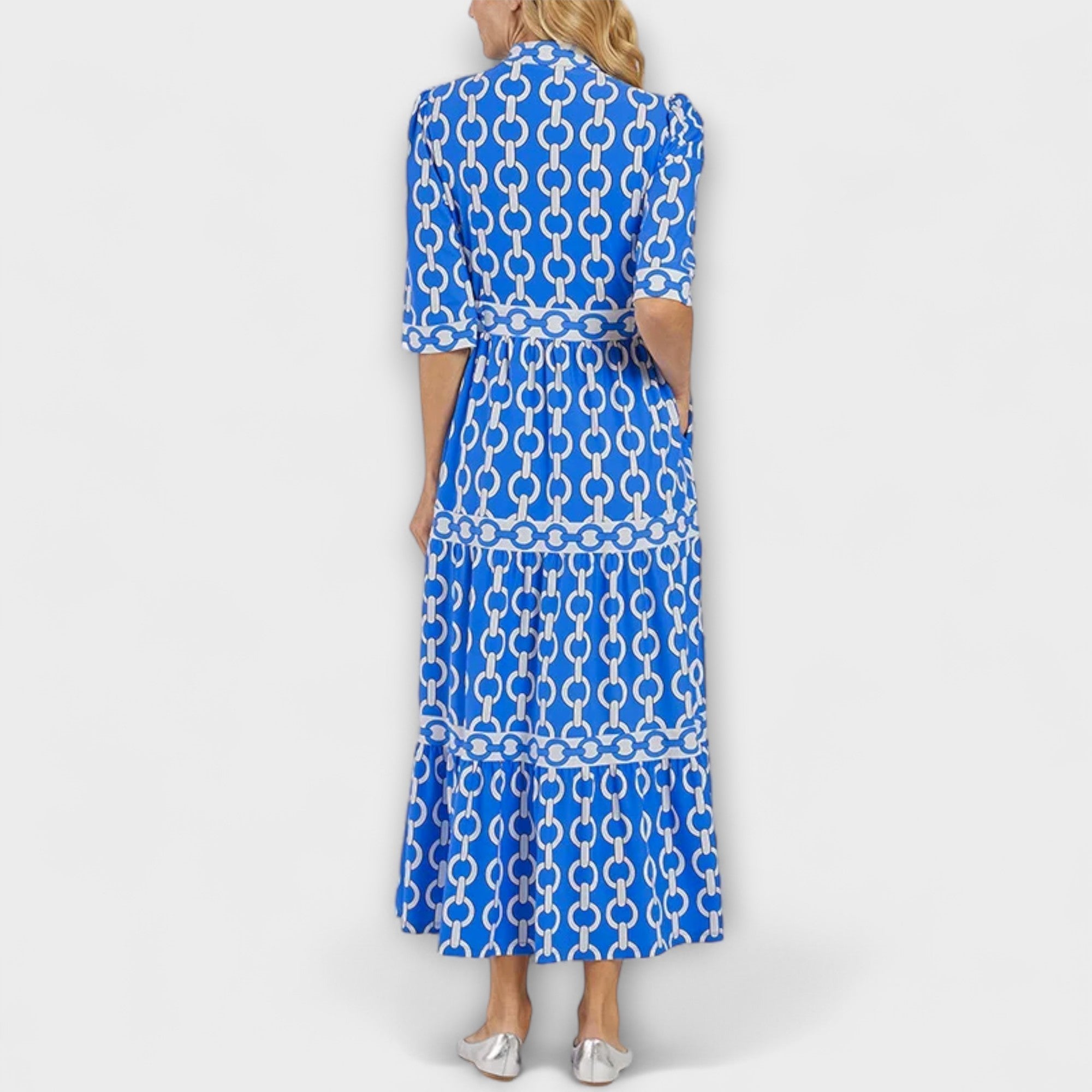 Corinna - Midi dress with chain motif