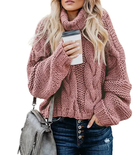 Clemence Luce - Women's Turtleneck Sweater, Style and Warmth