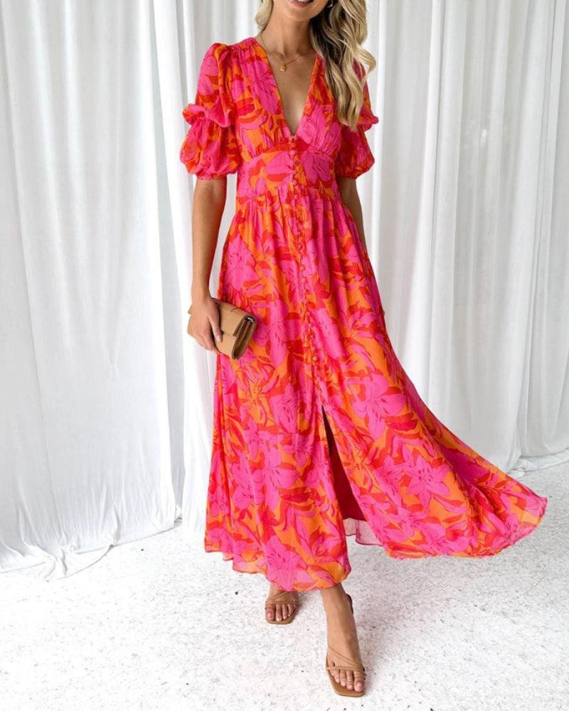 Madelon™ - Elegance and Charm Maxi Dress