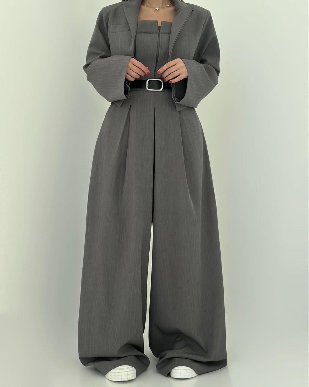 Cyravine - Women's Bustier and Jacket Set in Elegant and Trendy Style