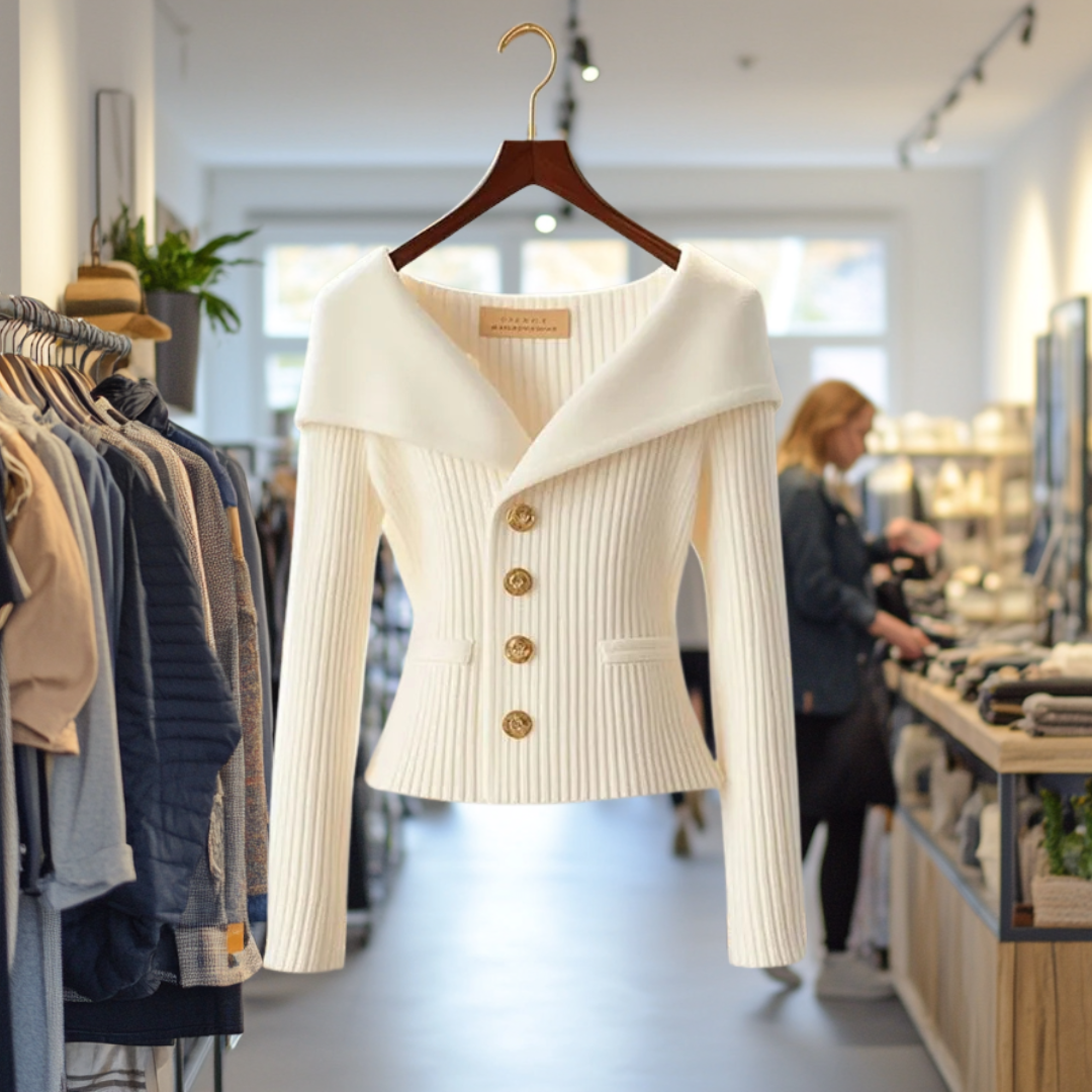 Loreta™ – Luxurious Sweater Jacket