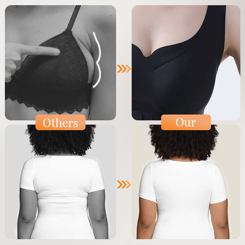 Hestia - Seamless push-up bra with front closure for women