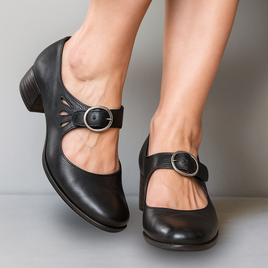 Ivelina - Orthopedic Leather Sandals with Comfortable Sole