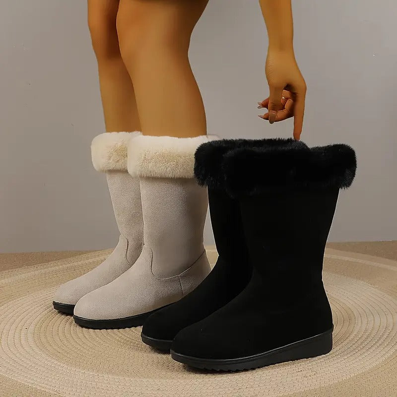 Delioraé - Long and Warm Orthopaedic Boots for Winter
