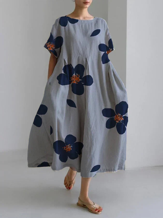 Gwenelle - Floral flowing maxi dress for summer