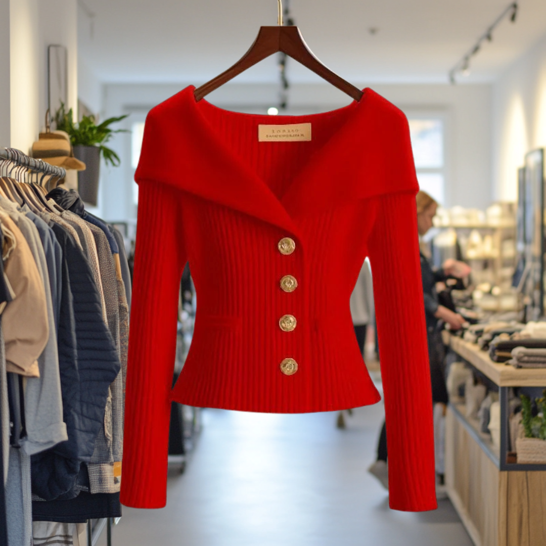 Loreta™ – Luxurious Sweater Jacket