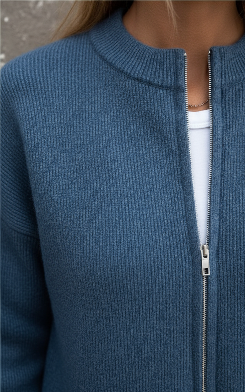 Faylora - Lightweight Knitted Casual Gilet for Autumn