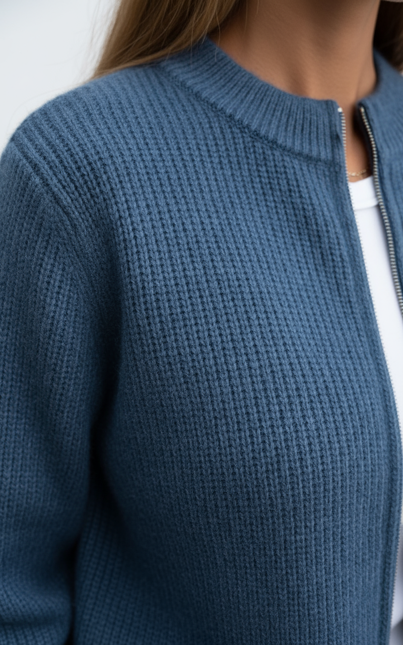 Faylora - Lightweight Knitted Casual Gilet for Autumn