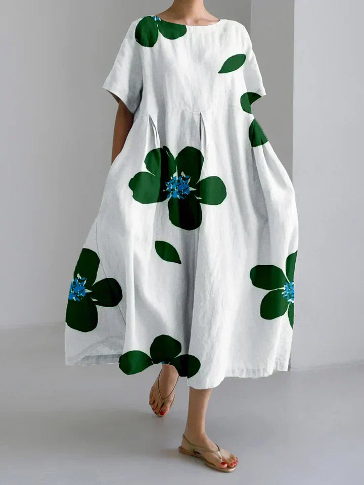 Gwenelle - Floral flowing maxi dress for summer