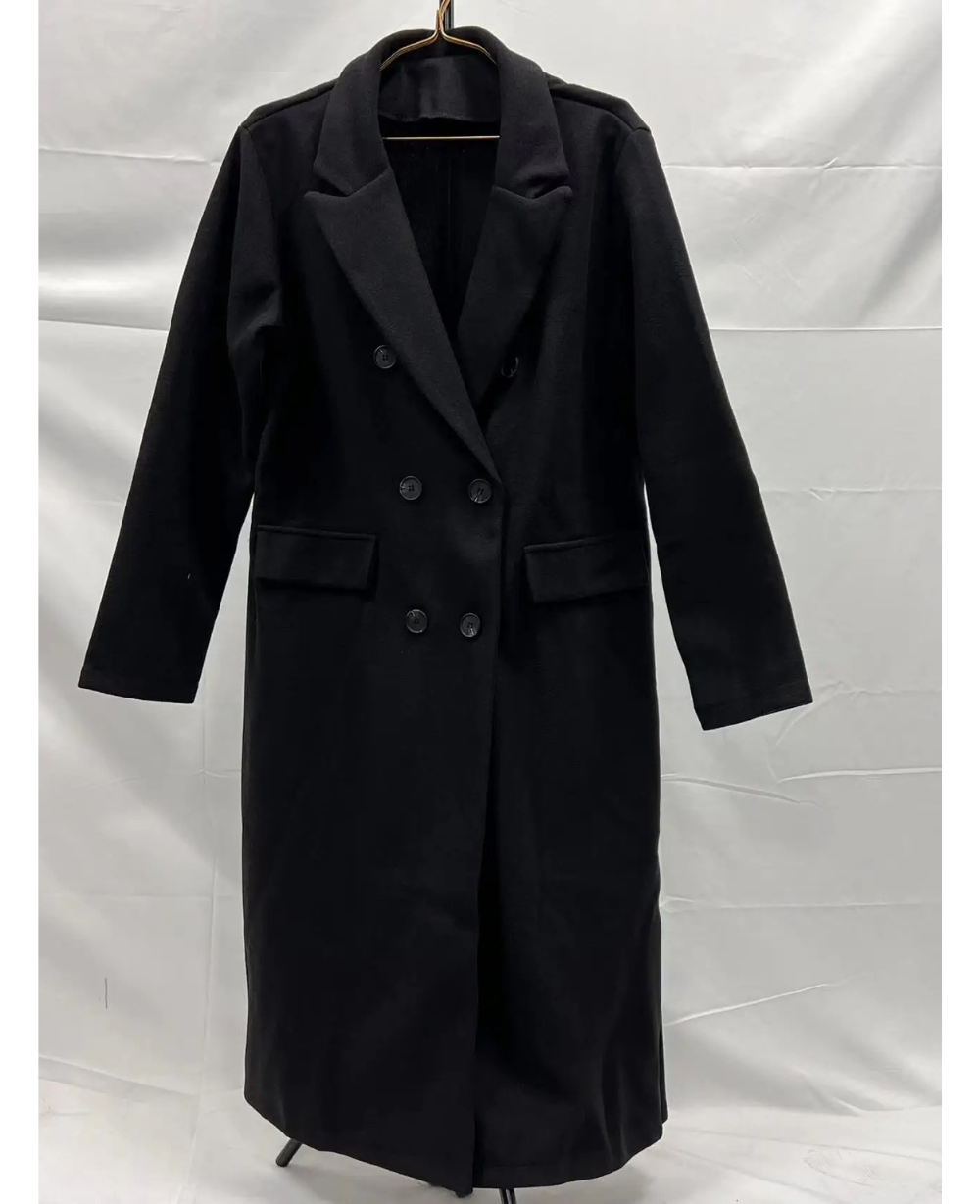 Christabel - Women's Elegant Fitted Long Trenchcoat | Ideal for Autumn/Winter