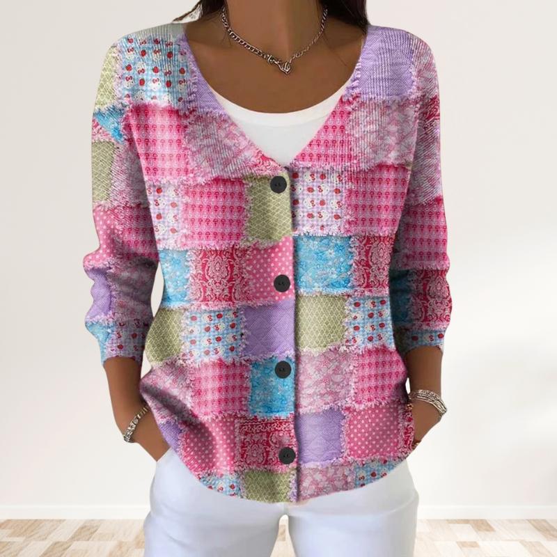 Eliavelle - Soft Winter Sweater with Elegant V-Neck