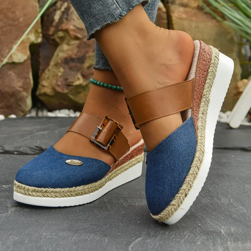 Lioraelle - Orthopaedic Sandals with Platform, Ventilated and Casual