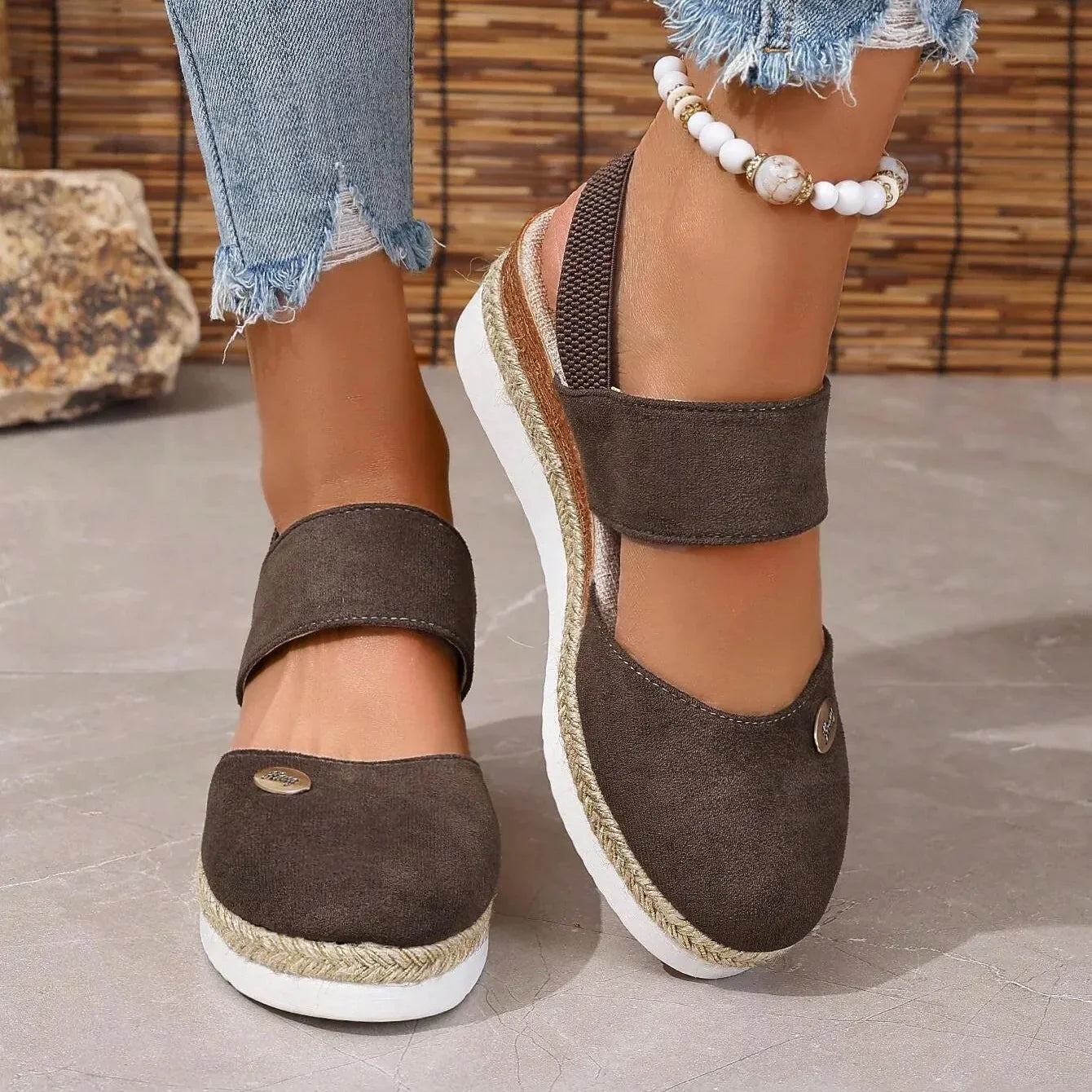 Lioraelle - Orthopaedic Sandals with Platform, Ventilated and Casual