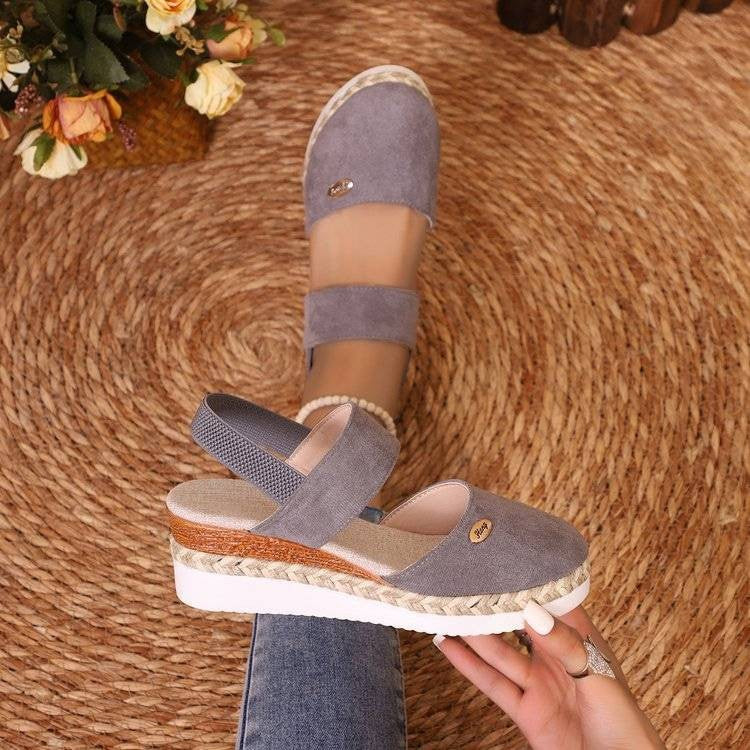 Lioraelle - Orthopaedic Sandals with Platform, Ventilated and Casual