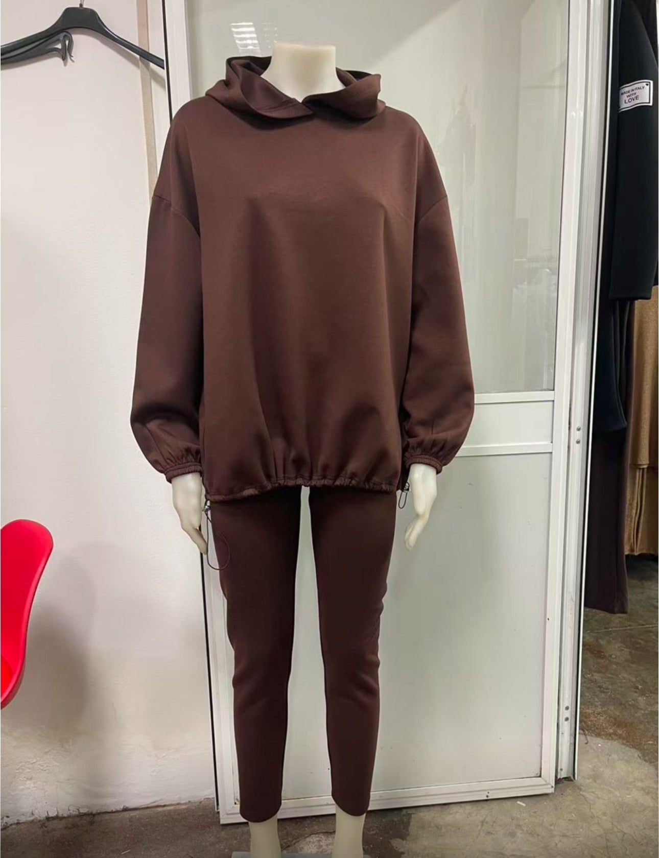 Quenlira - Modern Ensemble Two-Piece in Soft Fabric
