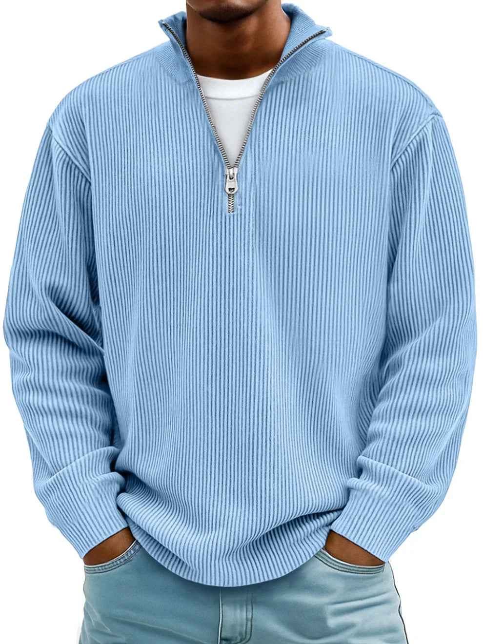 Julian - Trendy and Stylish Half-Zip Jumper for Men