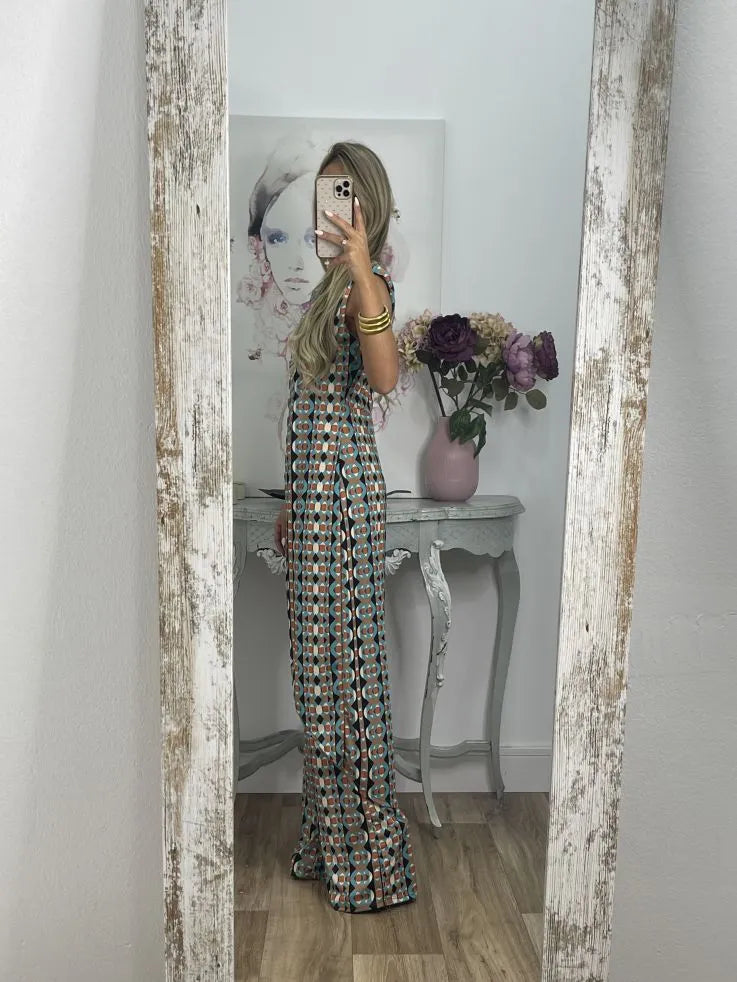 Nerola - Geometric Printed Two-Piece Set