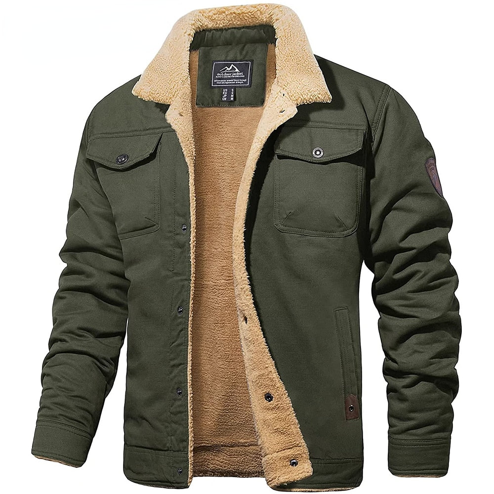 Alan™ - Arctic Edge Thermal Bomber Jacket