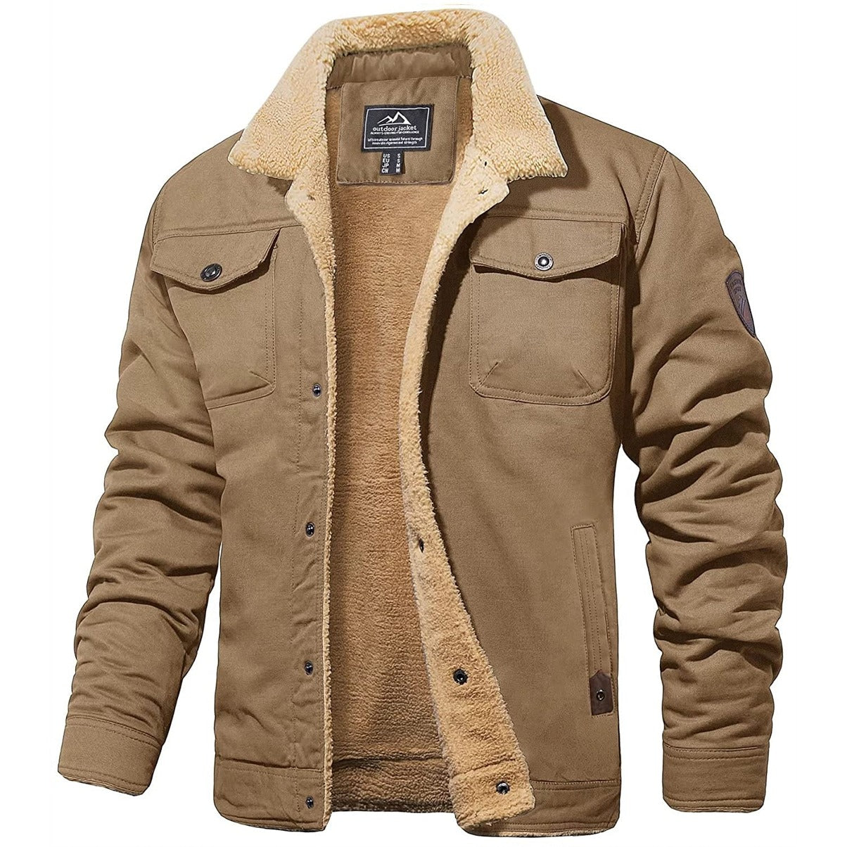 Alan™ - Arctic Edge Thermal Bomber Jacket