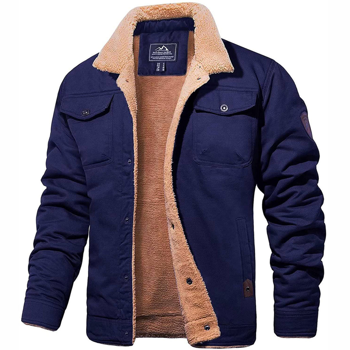 Alan™ - Arctic Edge Thermal Bomber Jacket