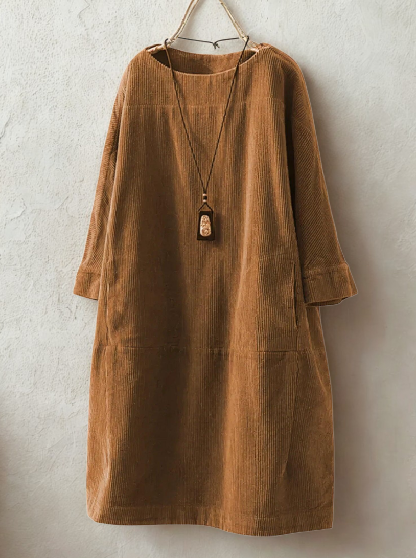 Delyanna - Women's Soft Corduroy Tunic