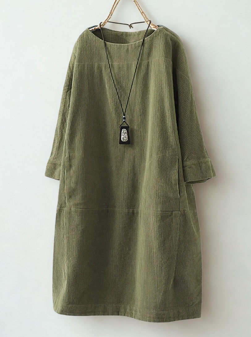 Delyanna - Women's Soft Corduroy Tunic