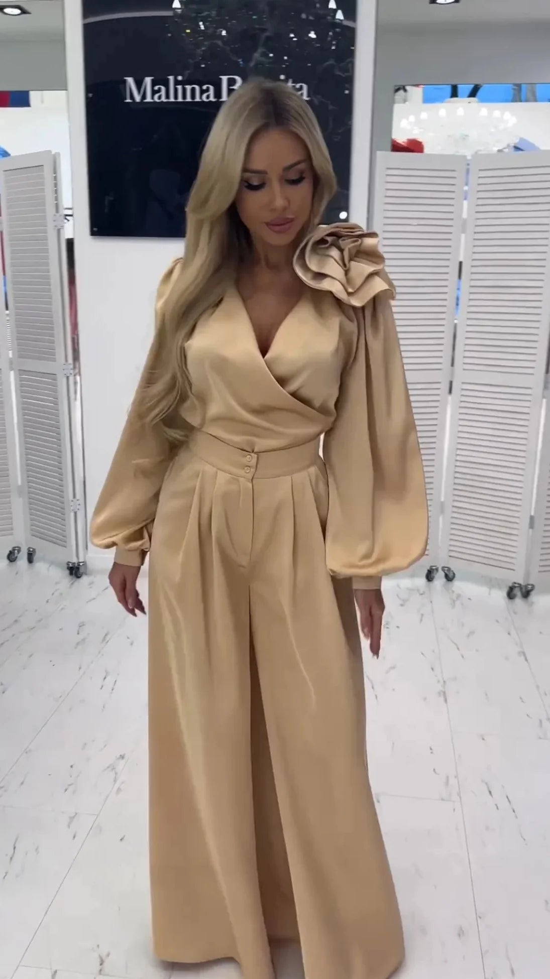 Doutzen - Elegant satin set