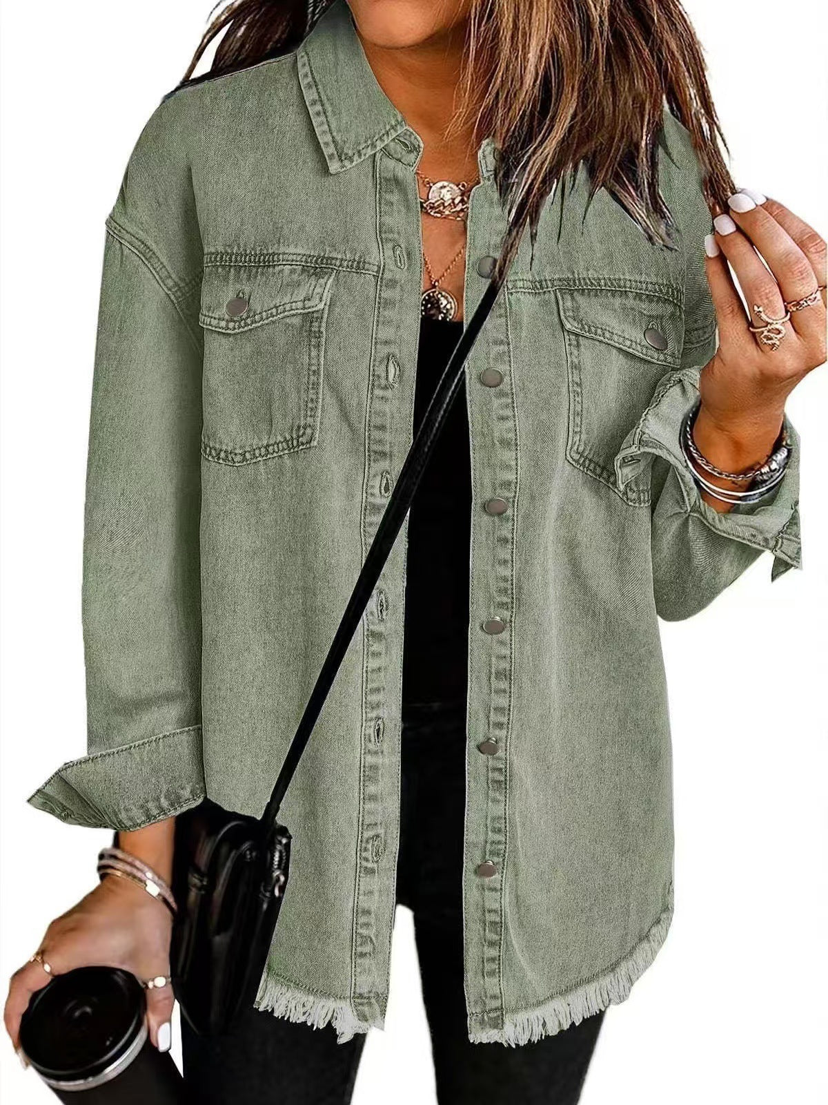 Quenira - Casual denim jacket with timeless style