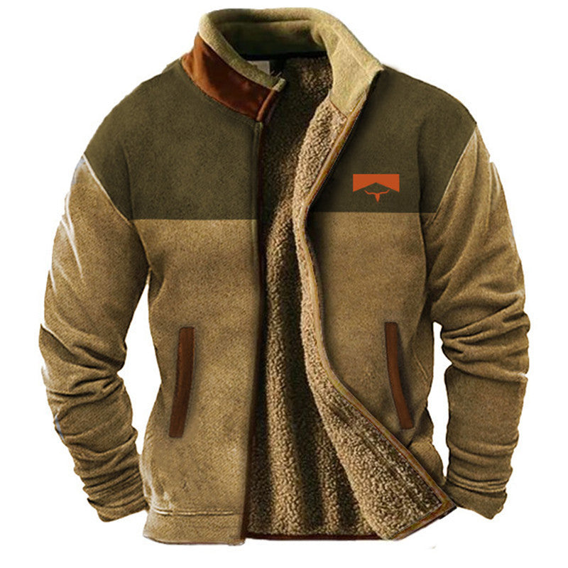 Pascal™ - Elegant fleece jacket with thermal lining for men