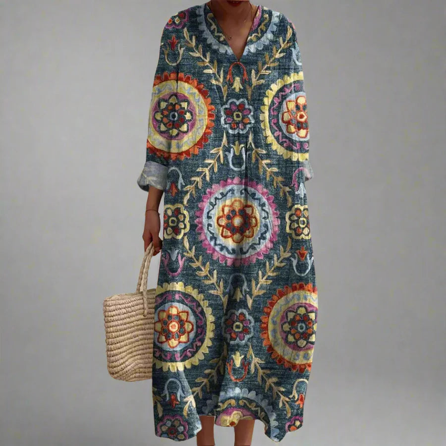 Galatea - Elegant Geometric Dress with a Unique Modern Design