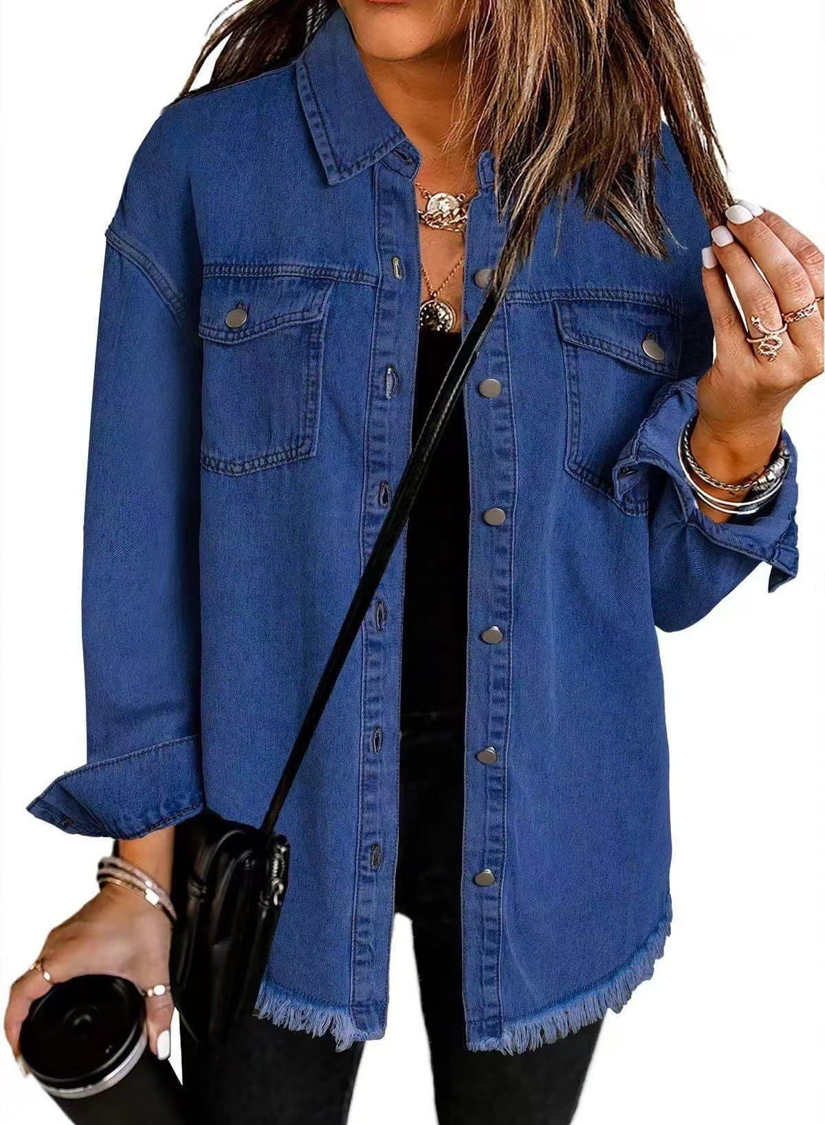 Quenira - Casual denim jacket with timeless style