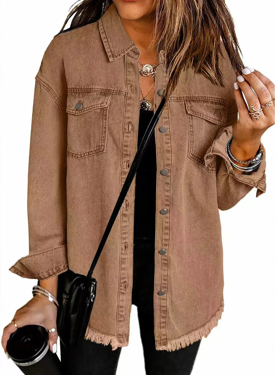 Quenira - Casual denim jacket with timeless style