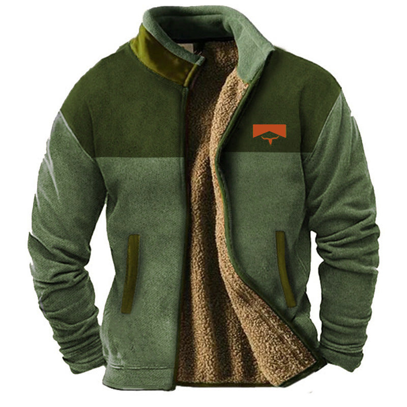 Pascal™ - Elegant fleece jacket with thermal lining for men