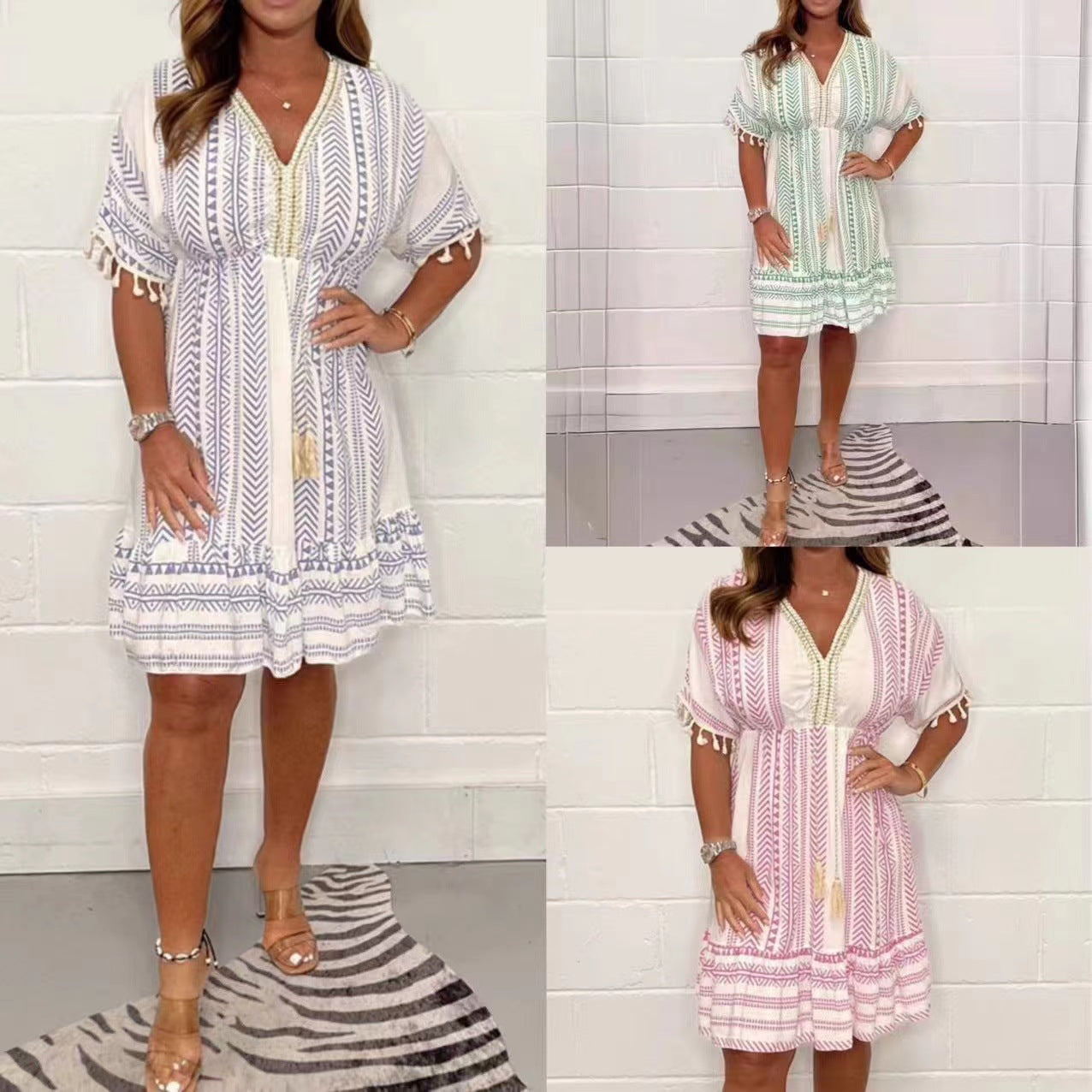 Gail - Beautiful Boho Summer Dress for Women