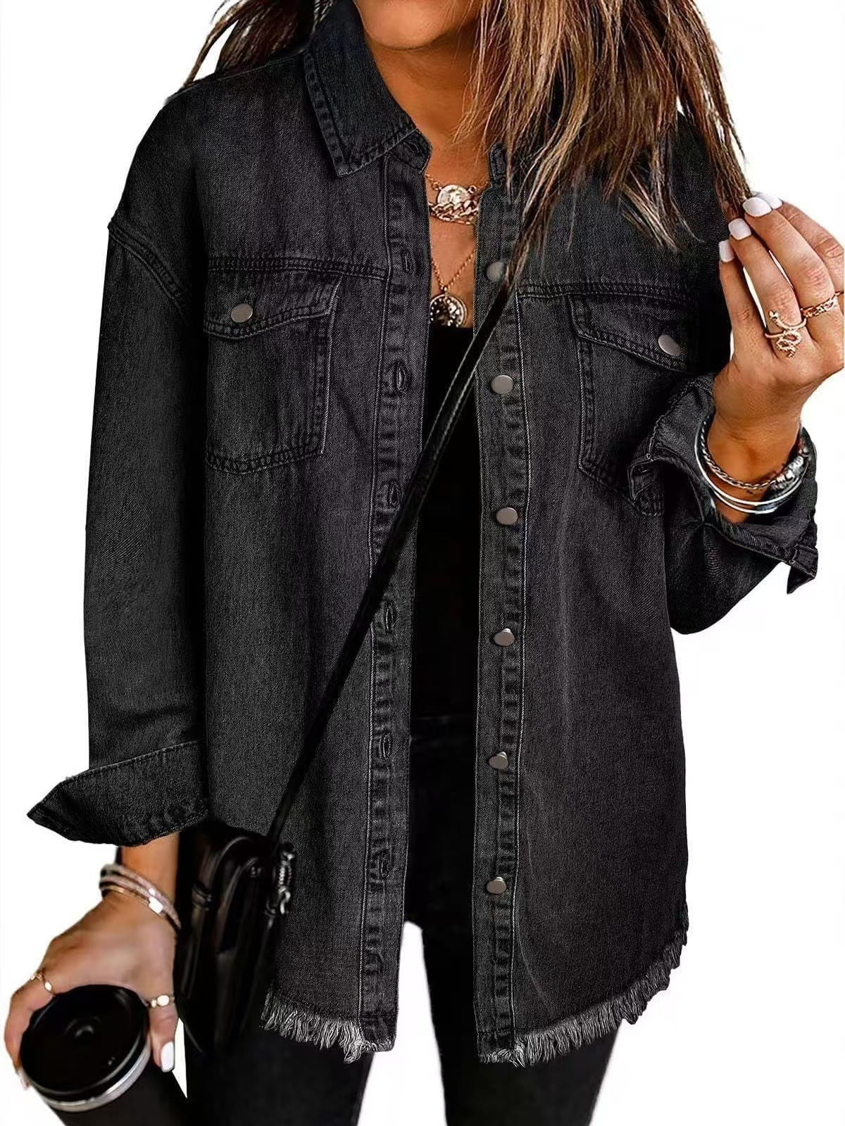 Quenira - Casual denim jacket with timeless style