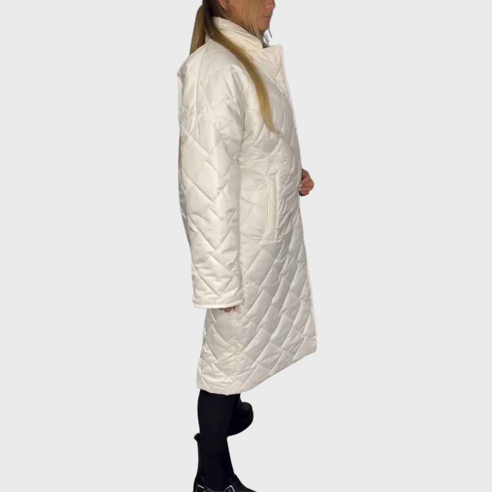Alissara™ - Elegant Reversible Quilted Coat