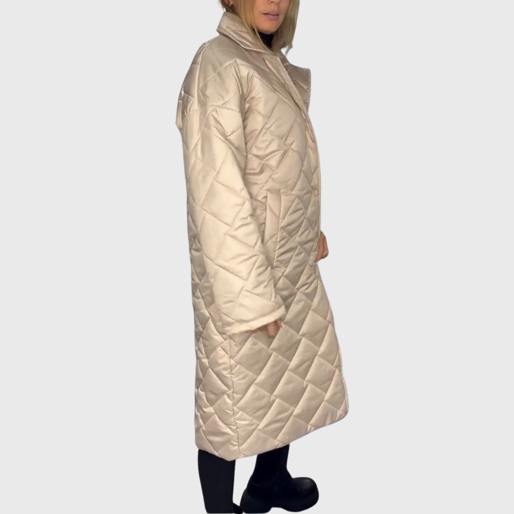 Alissara™ - Elegant Reversible Quilted Coat