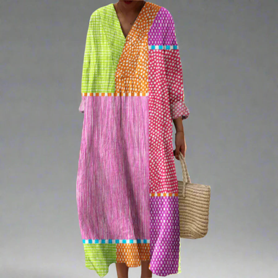 Galatea - Elegant Geometric Dress with a Unique Modern Design