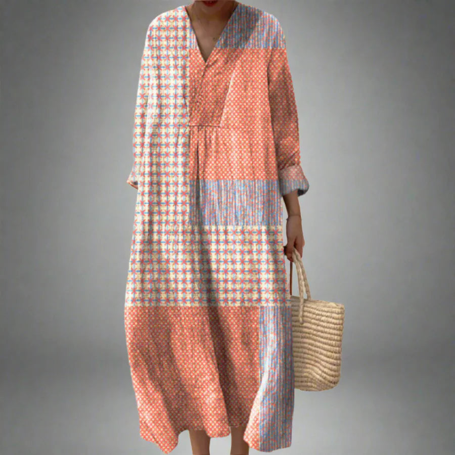Galatea - Elegant Geometric Dress with a Unique Modern Design
