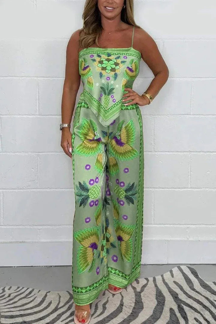 Milana - Women's 2-Piece Exotic Print Set