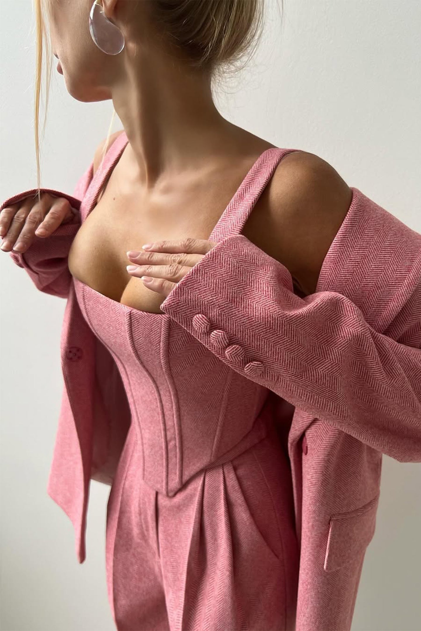 Renata - 3-piece suit with double-breasted blazer