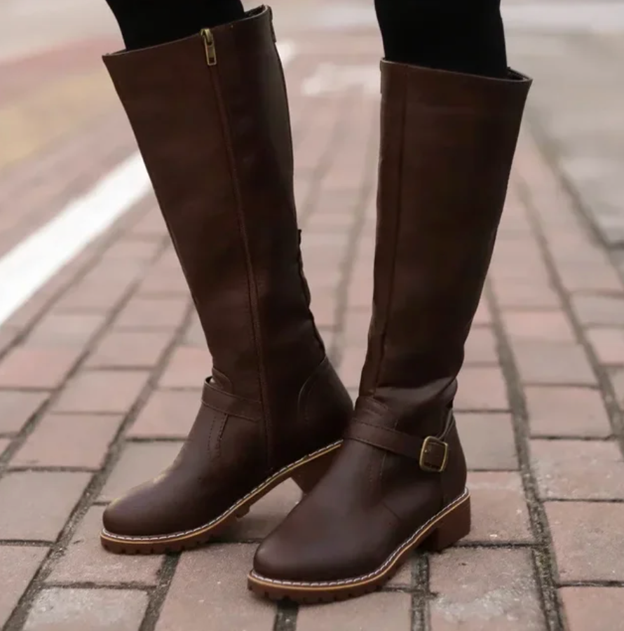 Niamh - Casual Knee High Winter Boots for Women | Ideal for Winter & Everyday Wear
