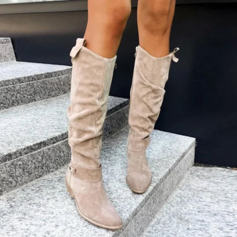 Sorcha - Women's Suede Over-The-Knee Boots | Ideal for Autumn/Winter