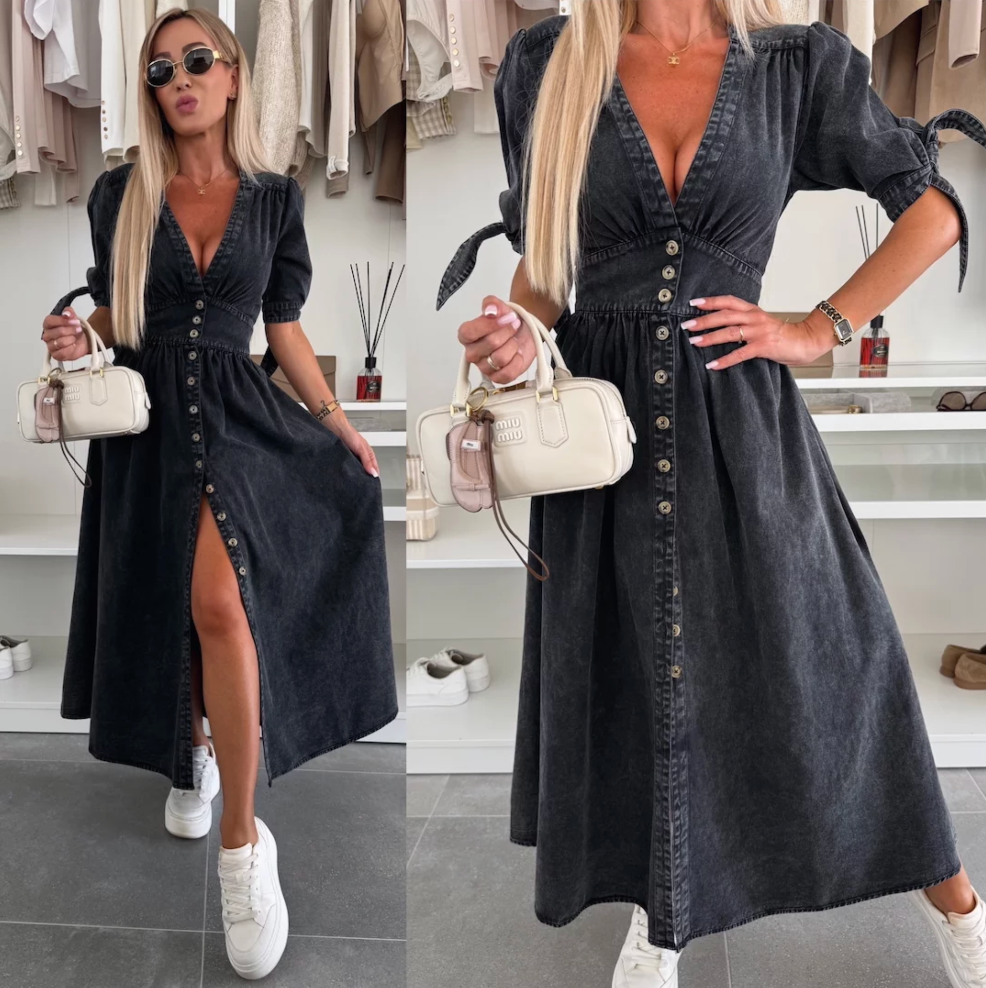 Vera - Denim dress