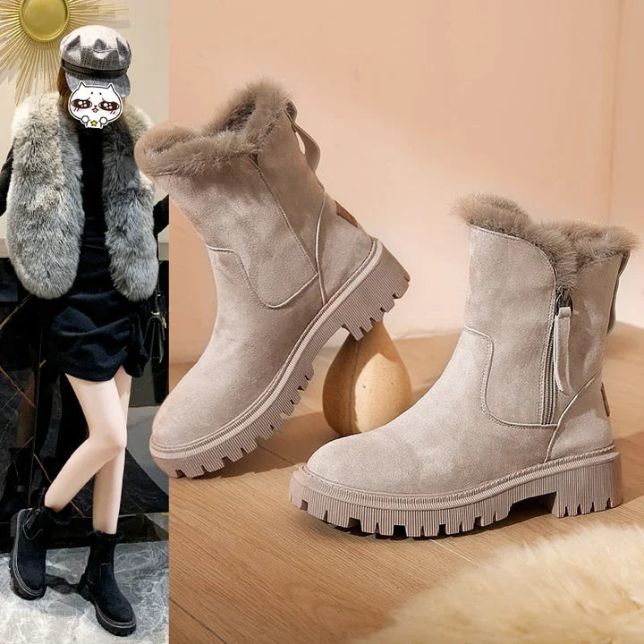 Fionnuala - Winter Boots with Zipper and for Women | Ideal for Winter