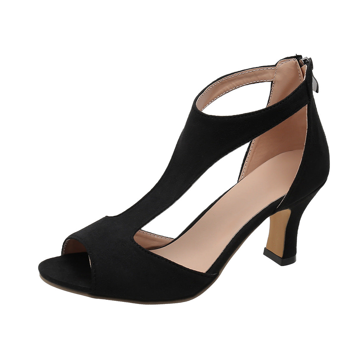 Mona - Orthopedic Leather High Heels - Comfort and Elegance for Every Step