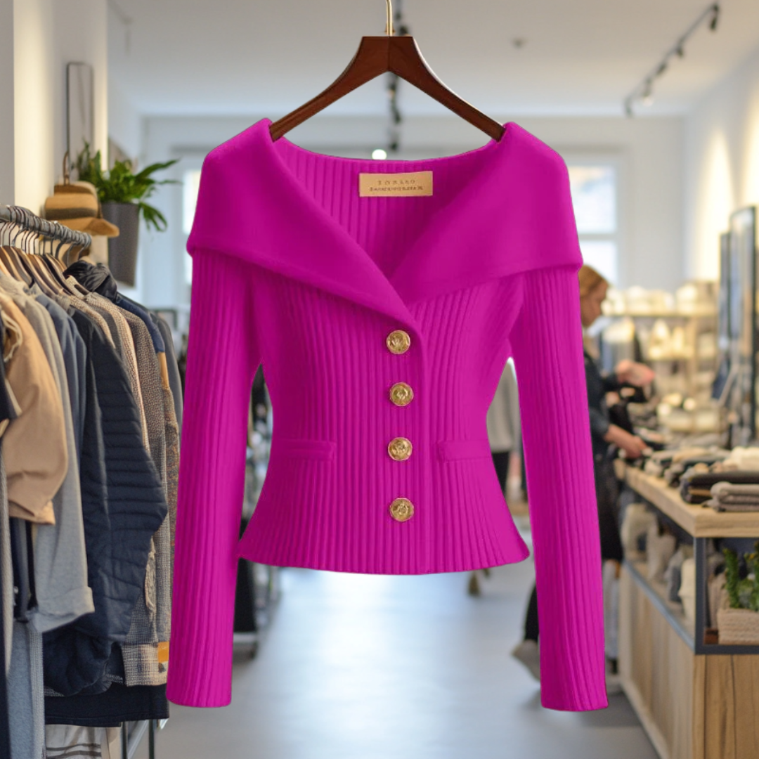 Loreta™ – Luxurious Sweater Jacket